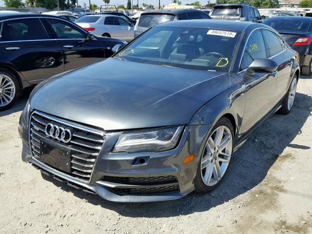 WAU2MAFC6FN008665 - 2015 AUDI A7 PRESTIG GRAY photo 2