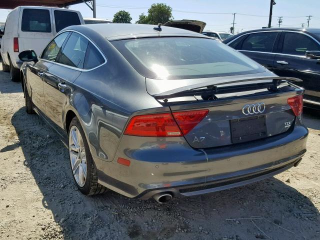 WAU2MAFC6FN008665 - 2015 AUDI A7 PRESTIG GRAY photo 3