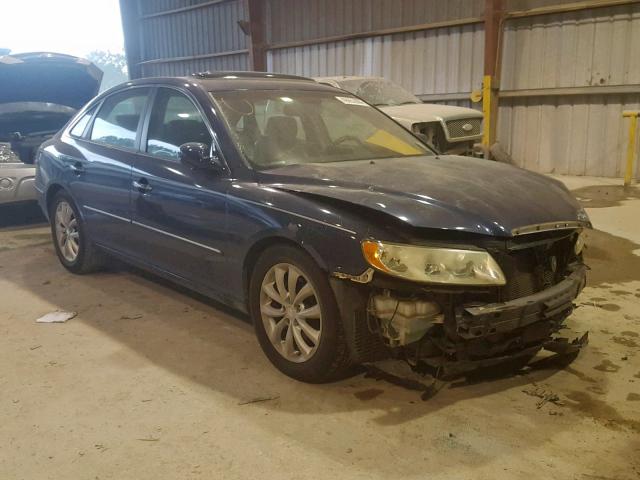 KMHFC46F16A057889 - 2006 HYUNDAI AZERA SE BLUE photo 1