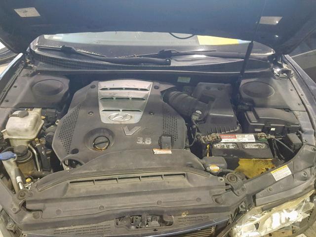 KMHFC46F16A057889 - 2006 HYUNDAI AZERA SE BLUE photo 7