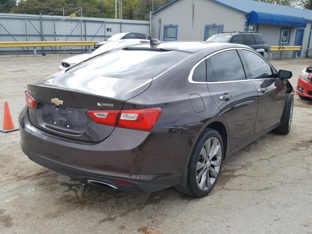 1G1ZH5SX3GF220451 - 2016 CHEVROLET MALIBU PRE BURGUNDY photo 4