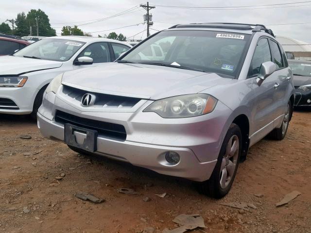 5J8TB18598A003659 - 2008 ACURA RDX TECHNO GRAY photo 2