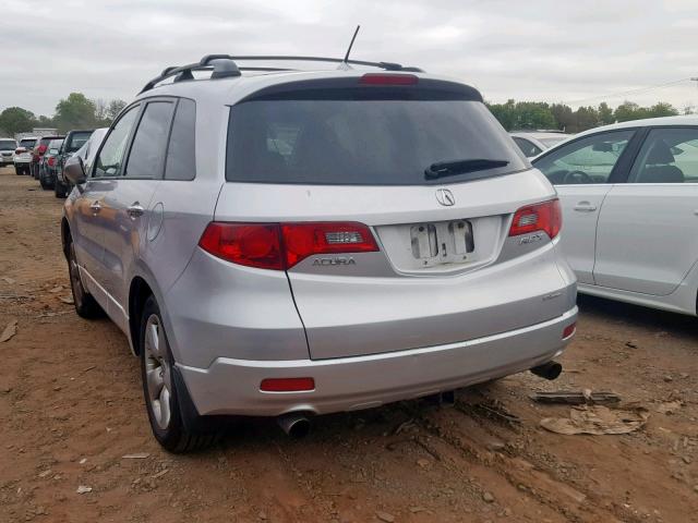 5J8TB18598A003659 - 2008 ACURA RDX TECHNO GRAY photo 3