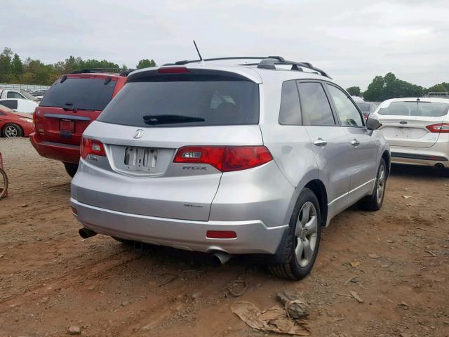 5J8TB18598A003659 - 2008 ACURA RDX TECHNO GRAY photo 4