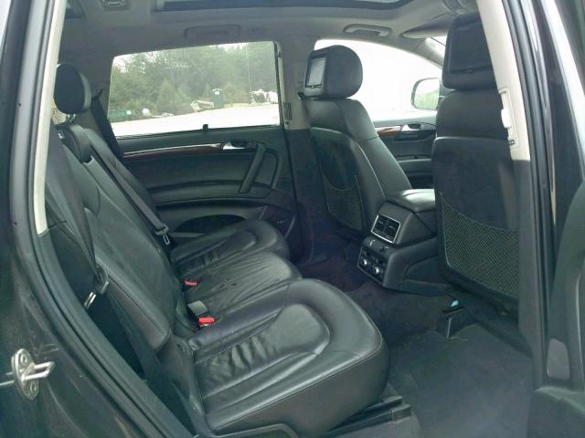 WA1BV74L28D046032 - 2008 AUDI Q7 4.2 QUA GRAY photo 6