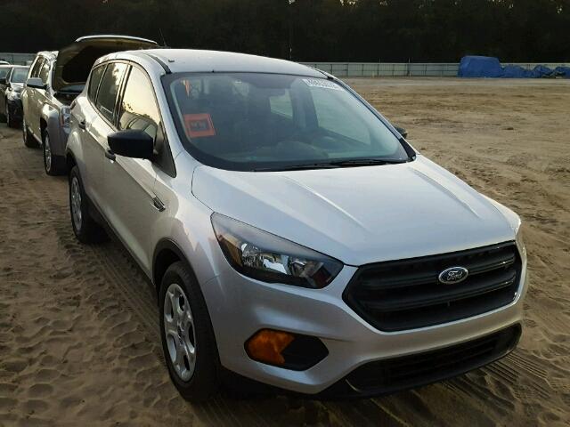 1FMCU0F78JUB35495 - 2018 FORD ESCAPE S SILVER photo 1