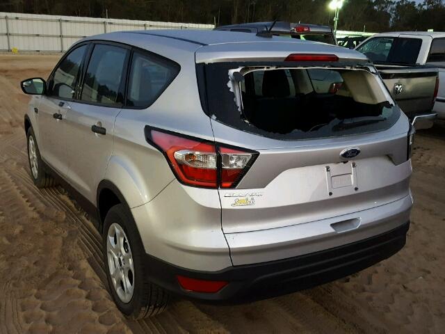 1FMCU0F78JUB35495 - 2018 FORD ESCAPE S SILVER photo 3