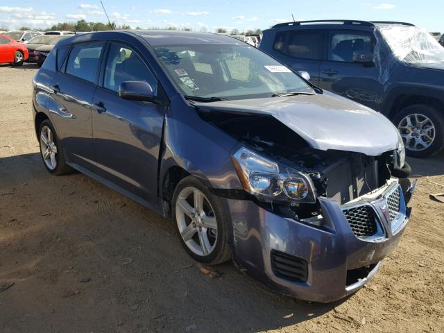 5Y2SP67049Z414307 - 2009 PONTIAC VIBE BLUE photo 1