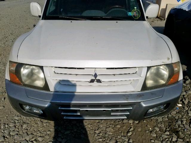 JA4MW51R22J000115 - 2002 MITSUBISHI MONTERO LI WHITE photo 7