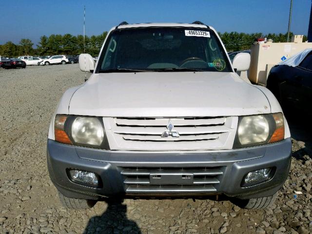 JA4MW51R22J000115 - 2002 MITSUBISHI MONTERO LI WHITE photo 9