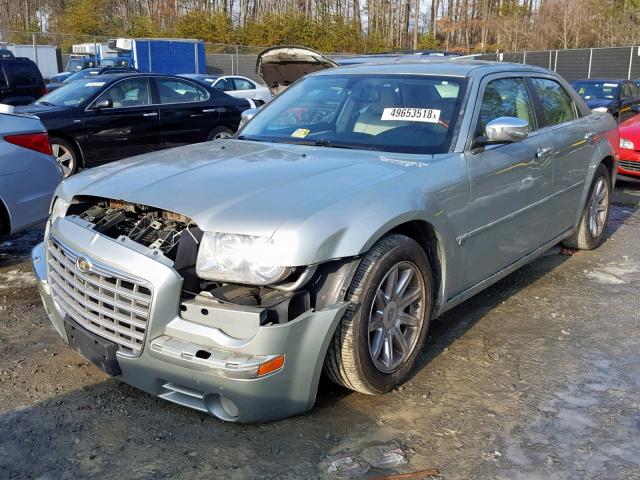 2C3LA63H86H308797 - 2006 CHRYSLER 300C TEAL photo 2