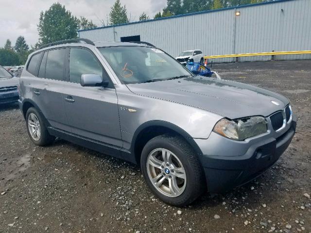 WBXPA93464WA30725 - 2004 BMW X3 3.0I SILVER photo 1