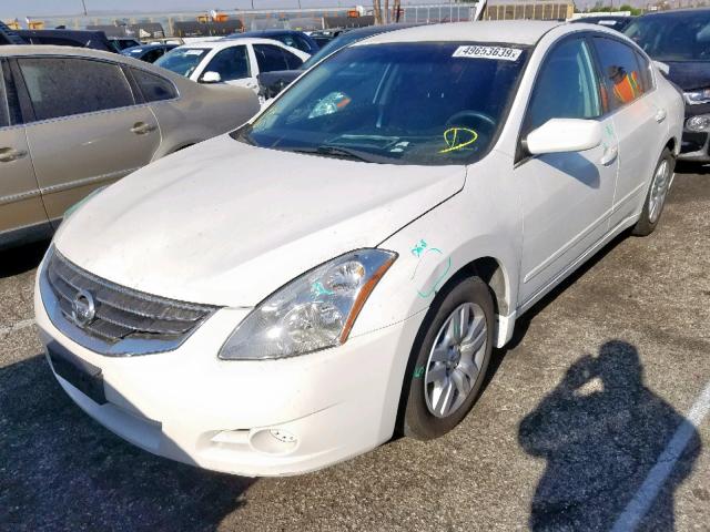 1N4AL2APXCN572709 - 2012 NISSAN ALTIMA BAS WHITE photo 2