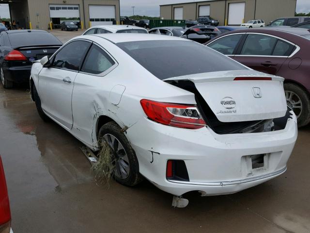 1HGCT1B3XDA020663 - 2013 HONDA ACCORD LX- WHITE photo 3