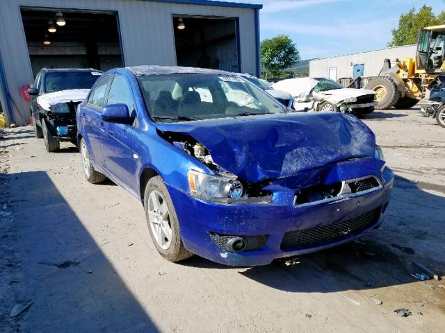 JA3AU26U88U030963 - 2008 MITSUBISHI LANCER ES BLUE photo 1