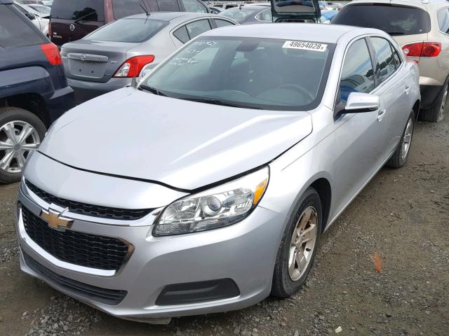 1G11C5SL4FU124251 - 2015 CHEVROLET MALIBU 1LT SILVER photo 2