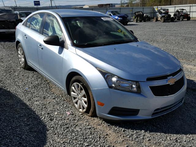 1G1PC5SH8B7155498 - 2011 CHEVROLET CRUZE LS BLUE photo 1