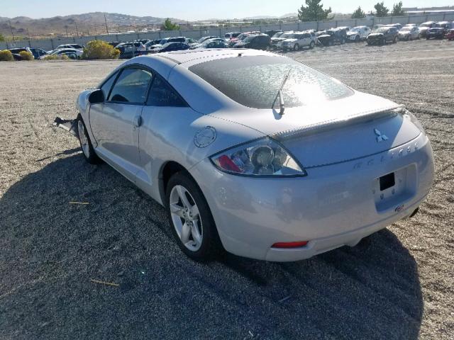 4A3AK24F26E018422 - 2006 MITSUBISHI ECLIPSE GS SILVER photo 3