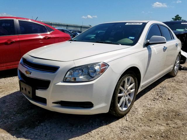 1G1ZE5E78A4105545 - 2010 CHEVROLET MALIBU LTZ თეთრი ფოტო 2