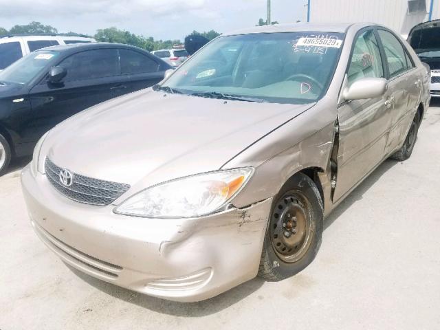 4T1BE32K42U047128 - 2002 TOYOTA CAMRY LE Қоңыр фото 2
