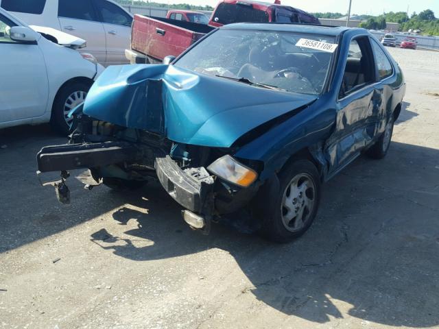 1N4AB42D1SC526926 - 1995 NISSAN 200SX BASE GREEN photo 2