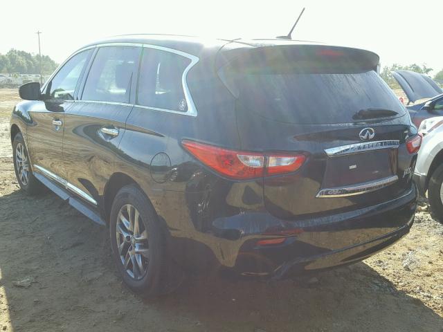 5N1AL0MN3DC325100 - 2013 INFINITI JX35 BASE BLACK photo 3