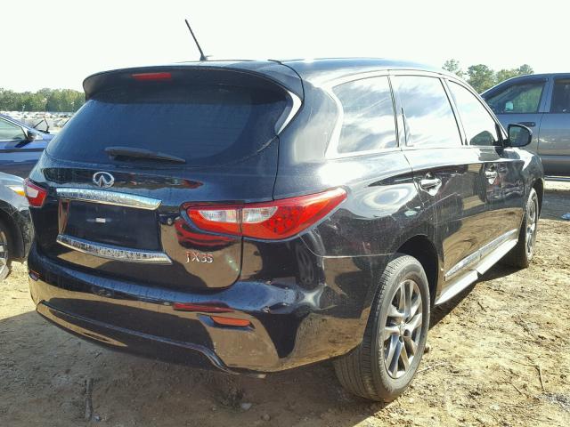 5N1AL0MN3DC325100 - 2013 INFINITI JX35 BASE BLACK photo 4