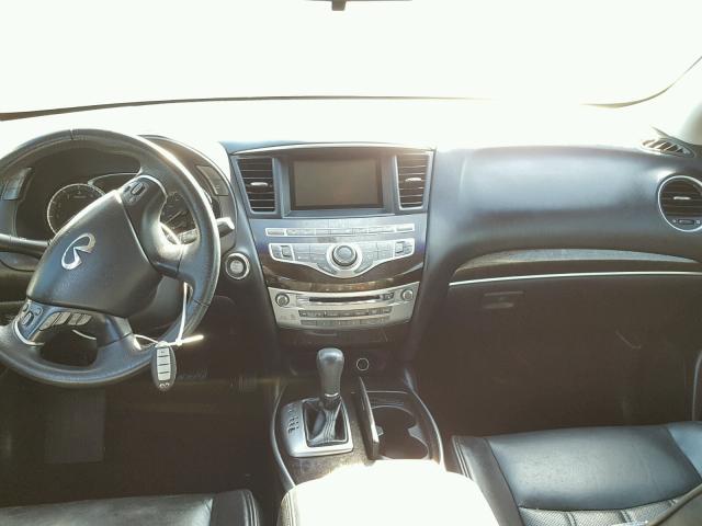 5N1AL0MN3DC325100 - 2013 INFINITI JX35 BASE BLACK photo 9