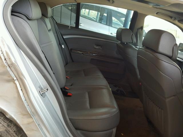 WBAGN63594DS55820 - 2004 BMW 745 LI SILVER photo 6