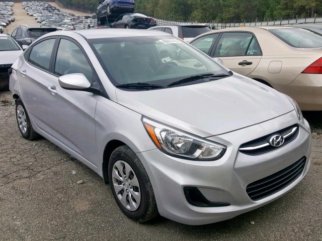 KMHCT4AE8HU337988 - 2017 HYUNDAI ACCENT SE SILVER photo 1