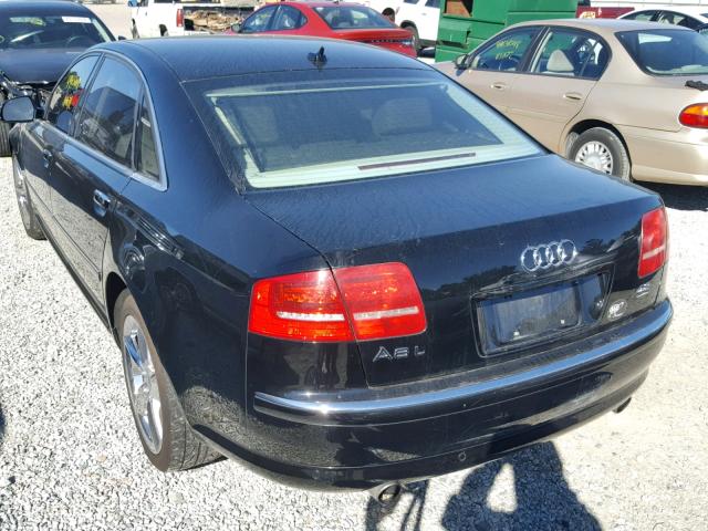 WAUMV94E08N014196 - 2008 AUDI A8 L QUATT BLACK photo 3