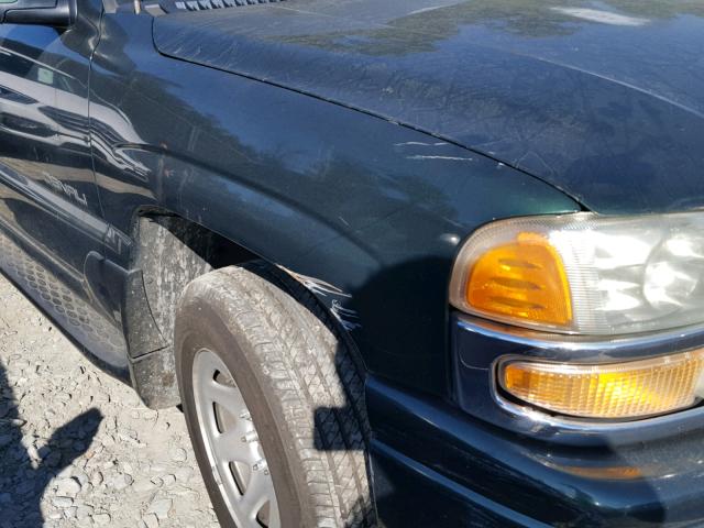 1GKEK63U13J226780 - 2003 GMC YUKON DENA GREEN photo 9