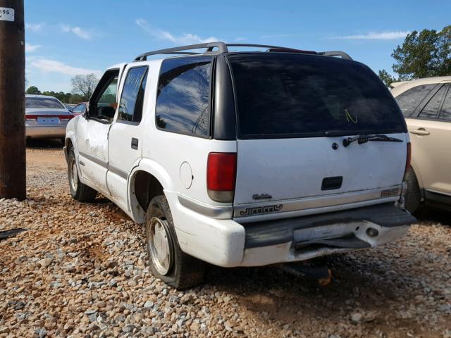 1GKCS13W9W2540817 - 1998 GMC JIMMY WHITE photo 3