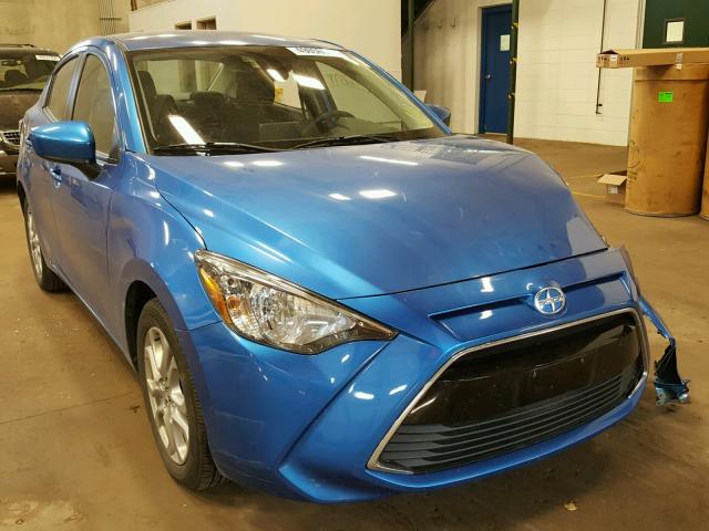 3MYDLBZV2GY111203 - 2016 TOYOTA SCION IA BLUE photo 1