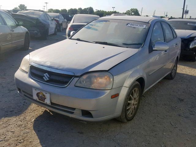 KL5JD56Z06K339288 - 2006 SUZUKI FORENZA GRAY photo 2