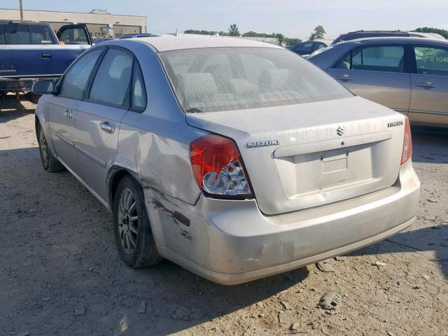 KL5JD56Z06K339288 - 2006 SUZUKI FORENZA GRAY photo 3