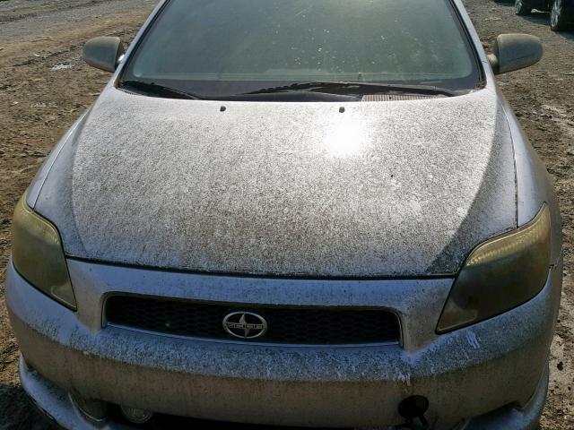 JTKDE177160106468 - 2006 TOYOTA SCION TC ვერცხლისფერი ფოტო 9