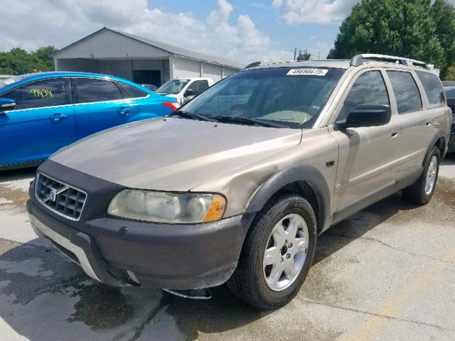 YV1SZ592951190635 - 2005 VOLVO XC70 TAN photo 2