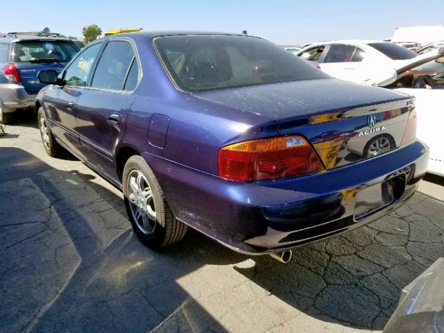 19UUA5667YA019742 - 2000 ACURA 3.2TL BLUE photo 3