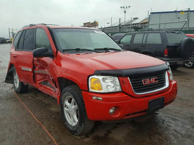 1GKDT13S222263162 - 2002 GMC ENVOY RED photo 1