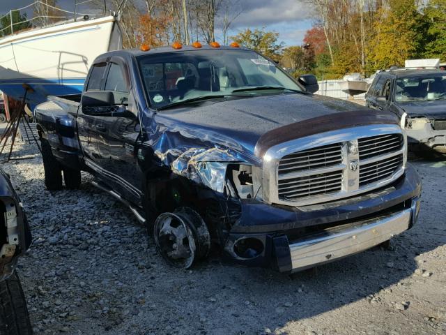 3D3MX48A67G784165 - 2007 DODGE RAM 3500 S BLUE photo 1