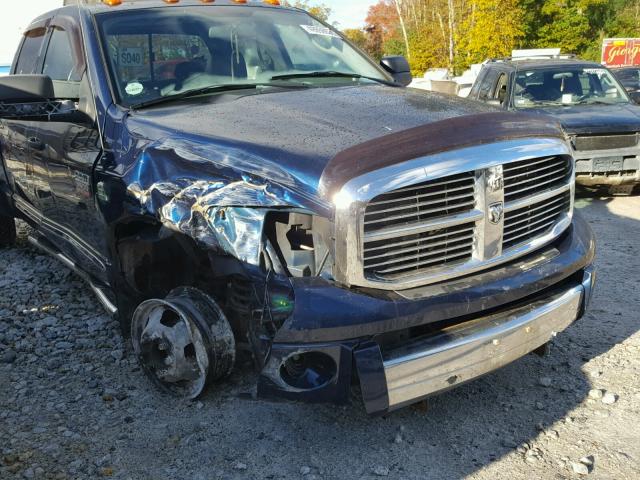 3D3MX48A67G784165 - 2007 DODGE RAM 3500 S BLUE photo 9