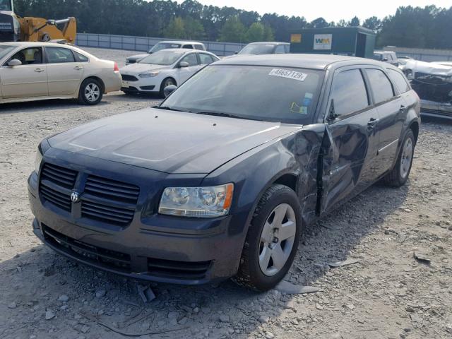 2D8FV47T18H219948 - 2008 DODGE MAGNUM BLUE photo 2