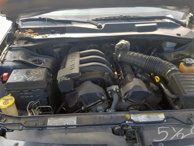 2D8FV47T18H219948 - 2008 DODGE MAGNUM BLUE photo 7