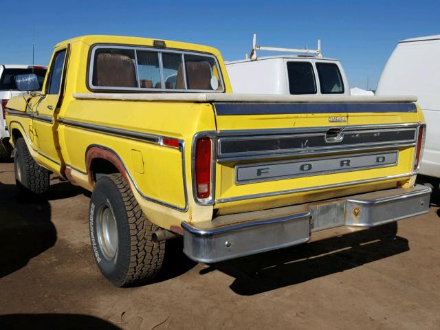 F14SRDC0700 - 1979 FORD L-SERIES YELLOW photo 3