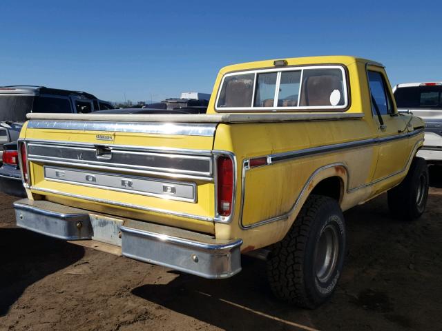 F14SRDC0700 - 1979 FORD L-SERIES YELLOW photo 4