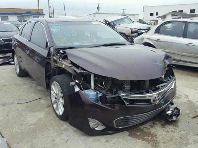 4T1BK1EB5DU011329 - 2013 TOYOTA AVALON BAS BURGUNDY photo 1