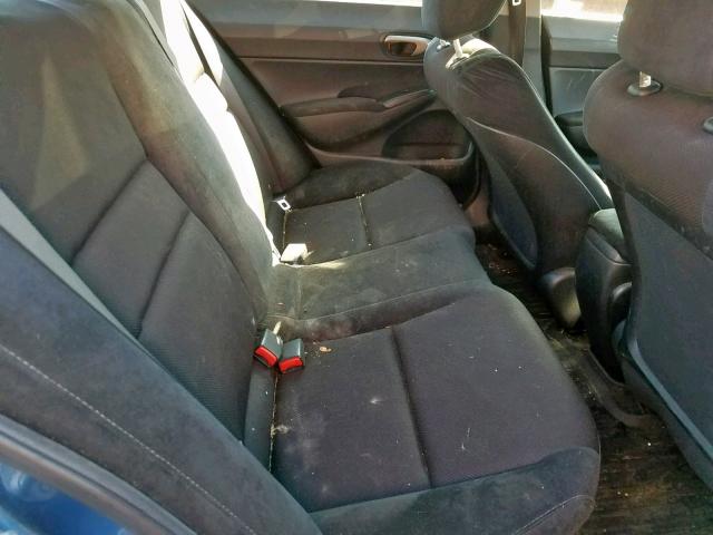 2HGFA166X9H354529 - 2009 HONDA CIVIC LX-S Mavi foto 6