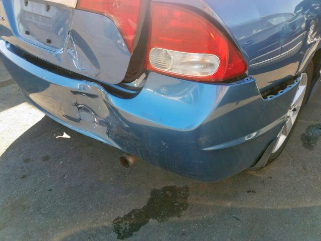 2HGFA166X9H354529 - 2009 HONDA CIVIC LX-S Mavi foto 9