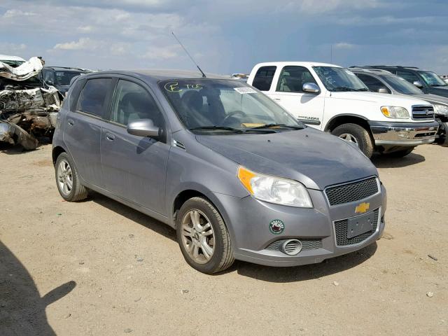 KL1TD6DE9BB245145 - 2011 CHEVROLET AVEO LS SILVER photo 1